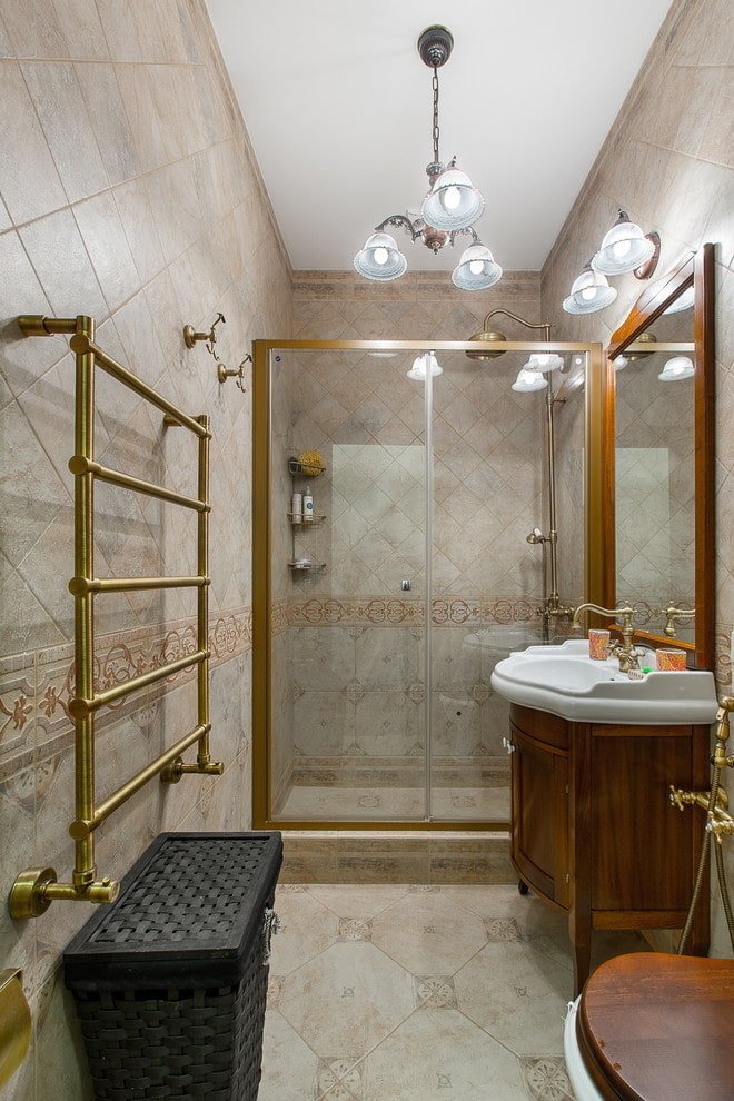 Ducha de estilo clásico