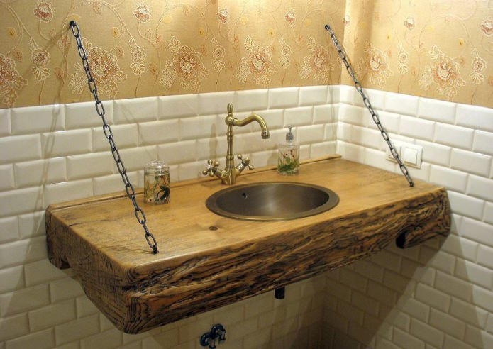 lavabo estilo campestre 