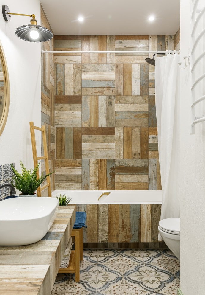 Azulejos imitación madera