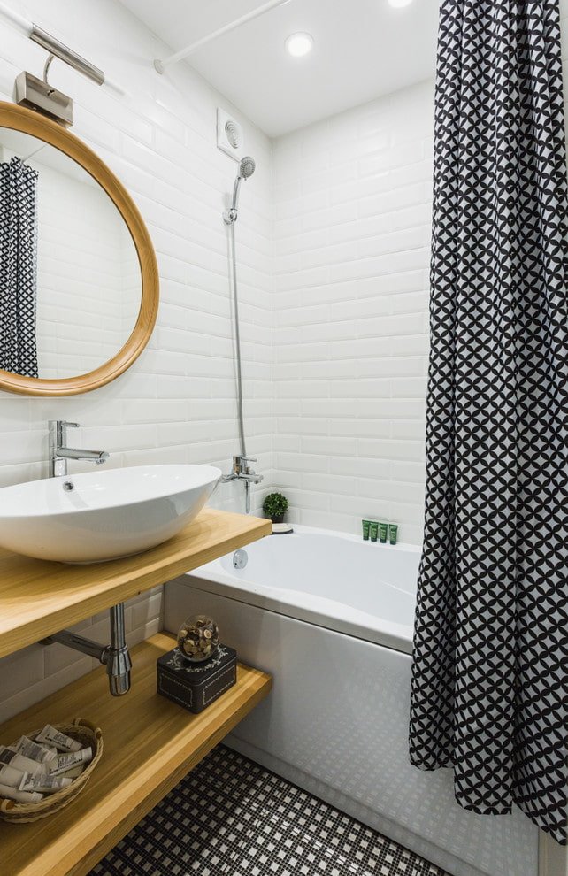 baño en estilo escandinavo