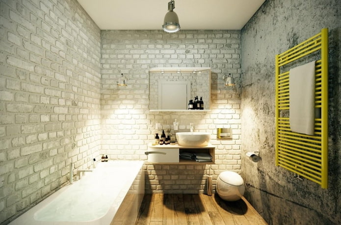 Loft en el baño