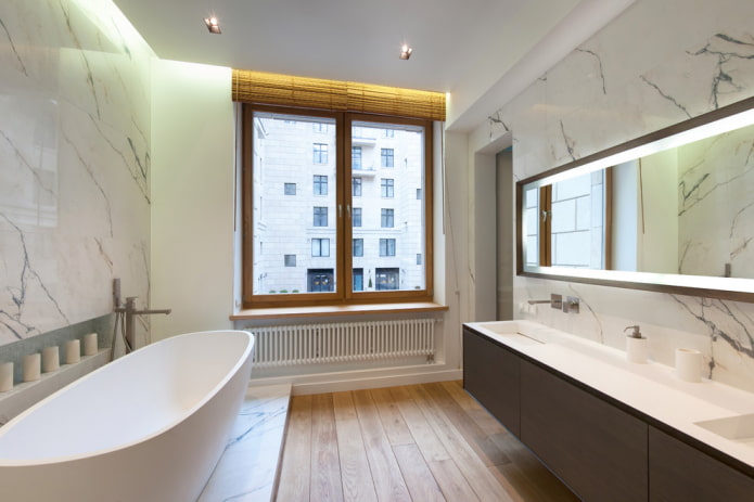 Decoración de baños minimalistas