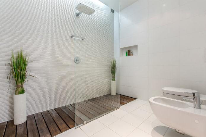 interior de baño de estilo minimalista