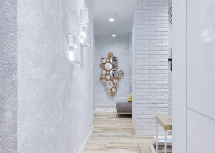 Yeso decorativo veneciano blanco