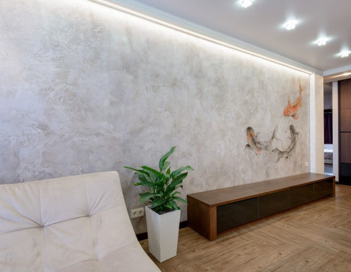 Yeso decorativo veneciano blanco