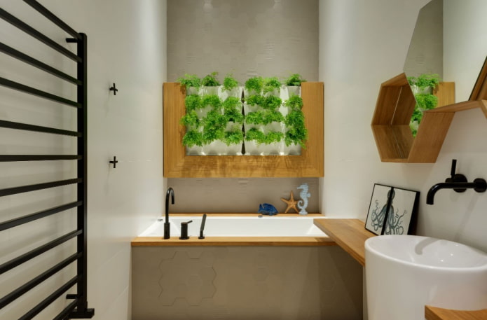 fitomódulos en el baño