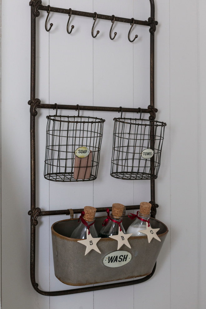 Estante con forma de cesta