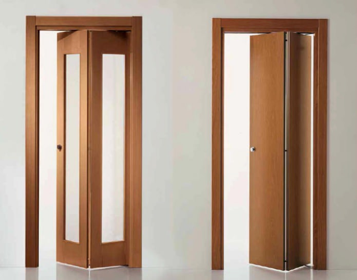 puerta plegable interior