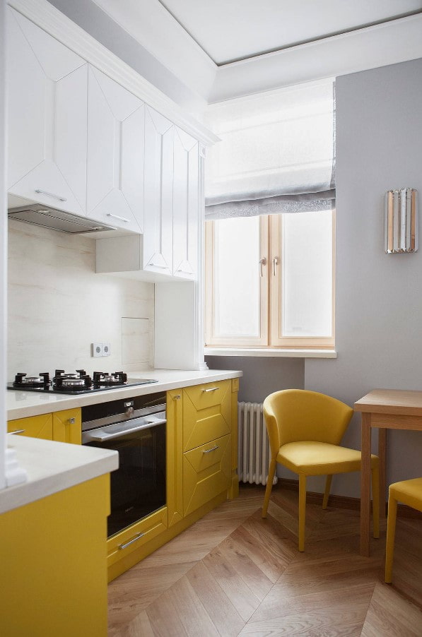 parquet en la cocina