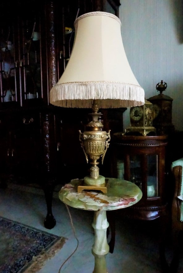 pantalla de lámpara de estilo vintage