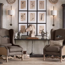 Diseño de interiores de estilo vintage-0