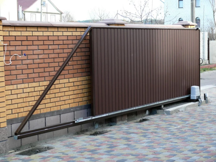 puertas correderas de chapa ondulada