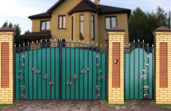 puertas batientes con portillo