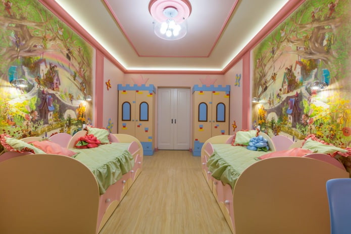 amueblar un dormitorio para dos niñas