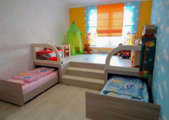 Papel pintado para habitación infantil para niños de diferentes sexos