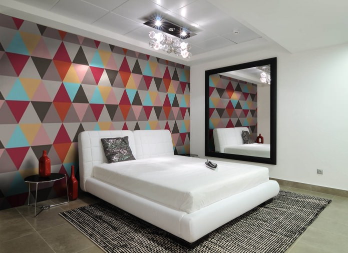 Papel pintado para el interior del dormitorio