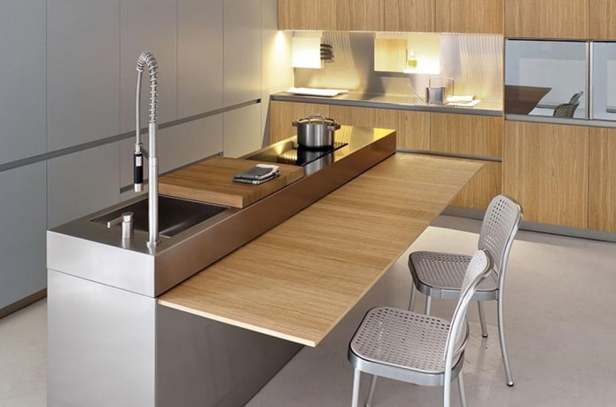 Tablero rectangular extraíble