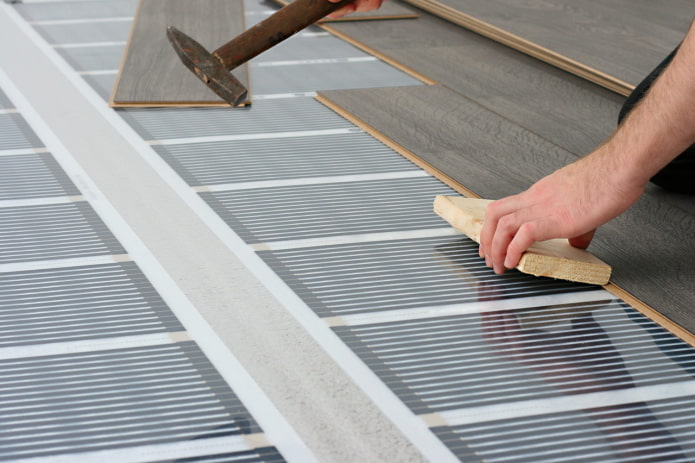 Instalación de suelo laminado sobre suelo radiante