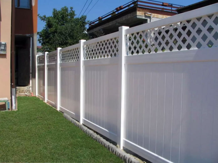 Valla de PVC
