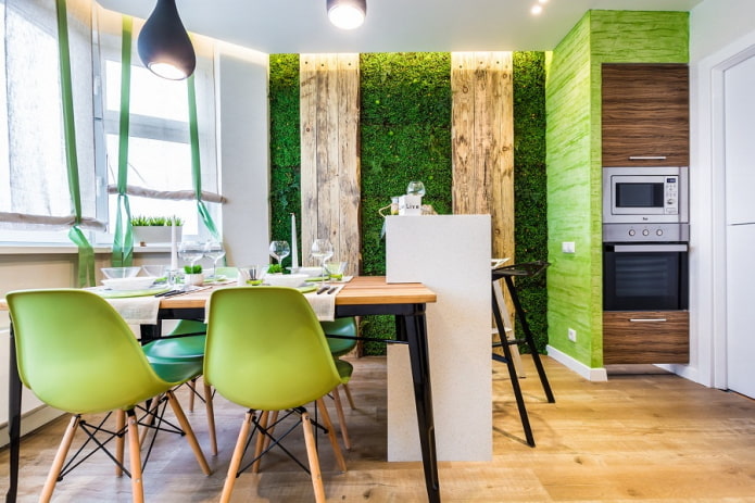 cocina ecológica de estilo ecológico