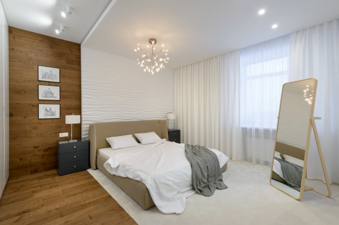 Espejo de dormitorio de estilo moderno