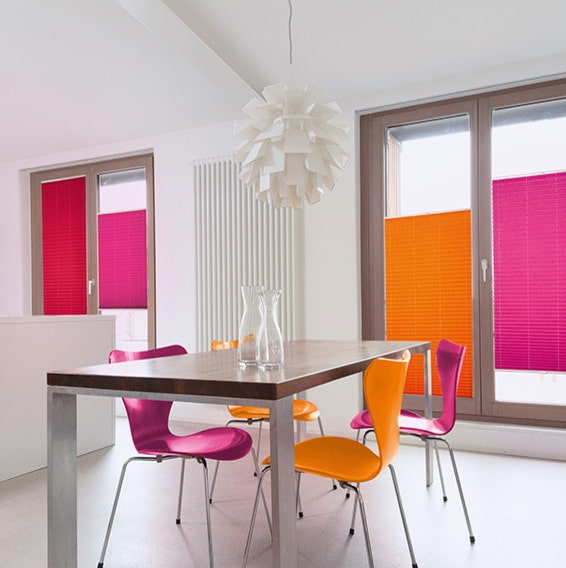 Combinación naranja y amarilla