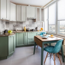 Persianas para la cocina: secretos para un interior elegante y práctico-1