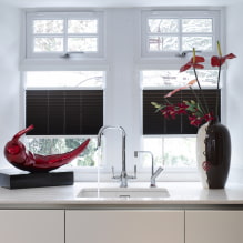 Persianas para la cocina: secretos para un interior elegante y práctico-3