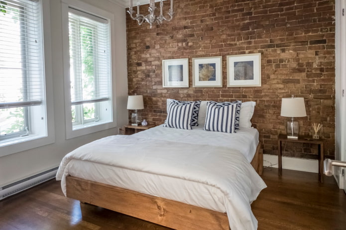 lamas horizontales en estilo loft