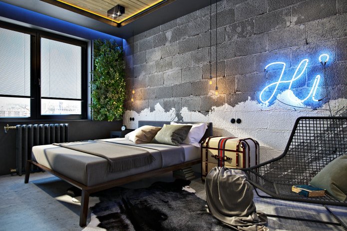 dormitorio tipo loft
