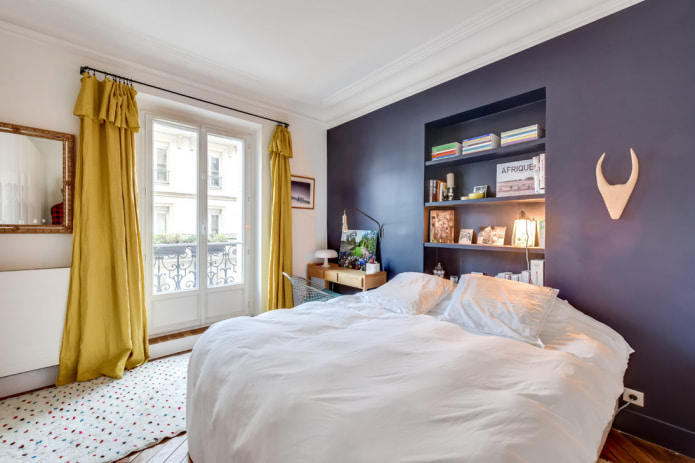 cortinas amarillas para el dormitorio
