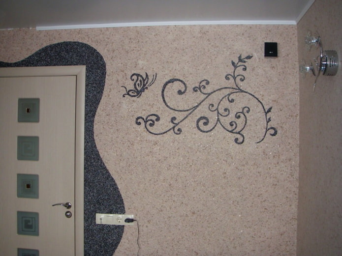 patrones en la pared