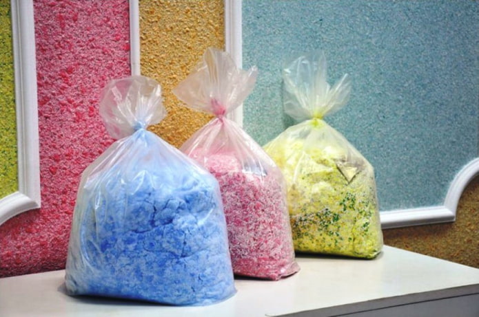 paquetes de papel tapiz líquido