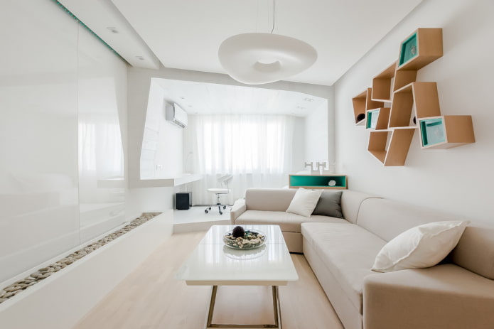 Mesa de centro de estilo moderno