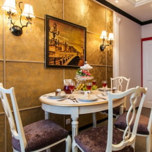 ¿Cómo usar el color dorado en el interior de la cocina?-4