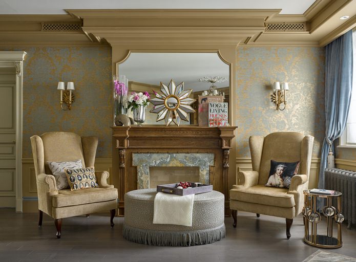 interior de estilo clásico