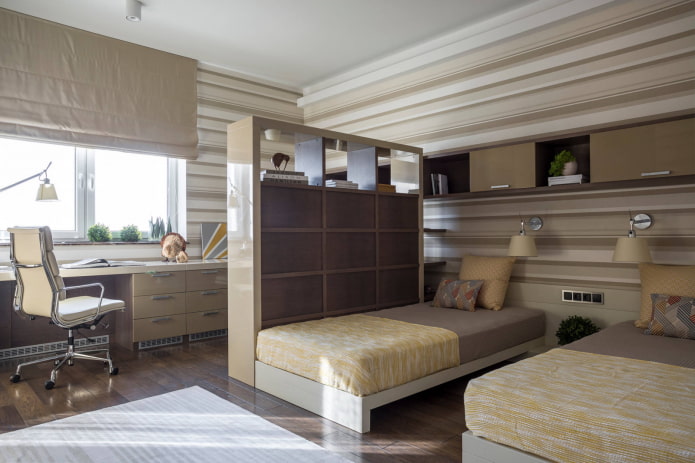 habitación infantil para hermanos
