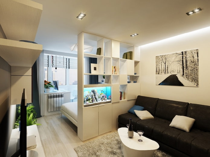 Separar el dormitorio del salón